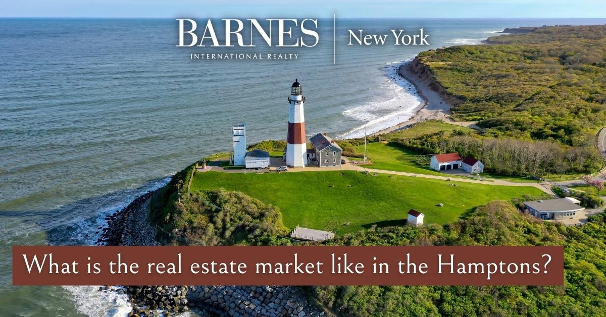What is the real estate market like in the Hamptons?