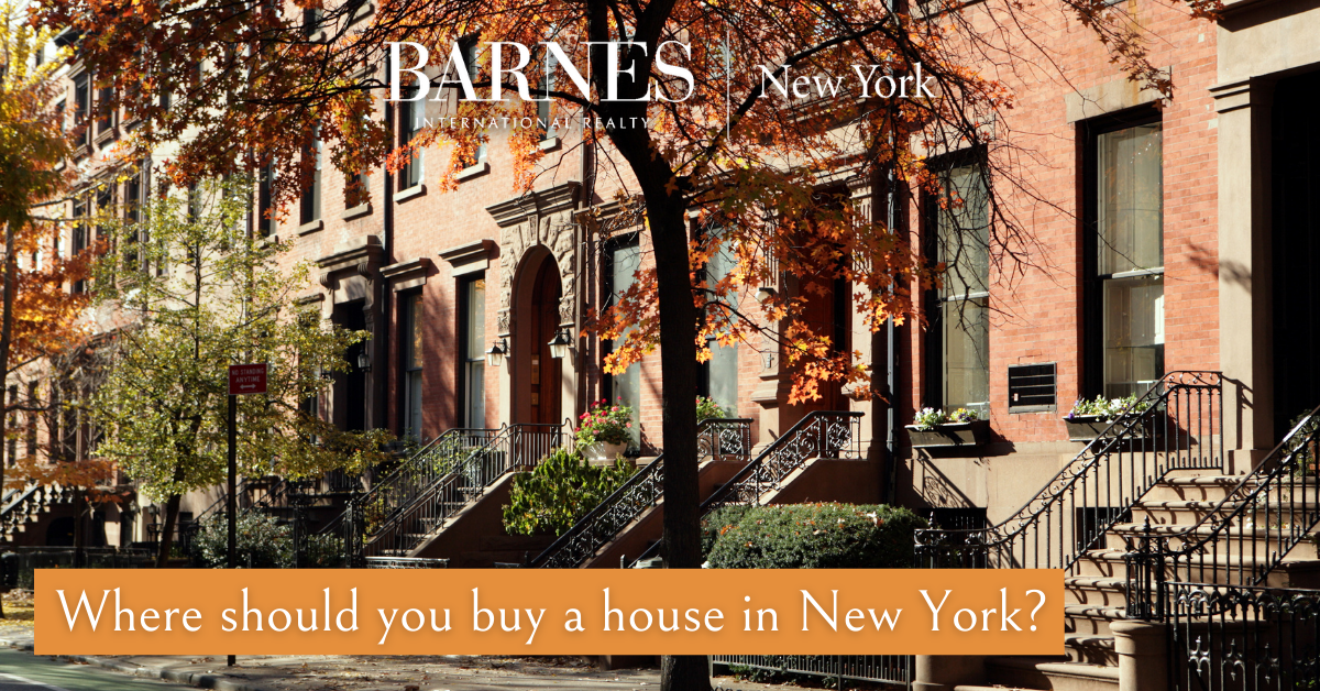 ¿Dónde debería comprar una casa en Nueva York?