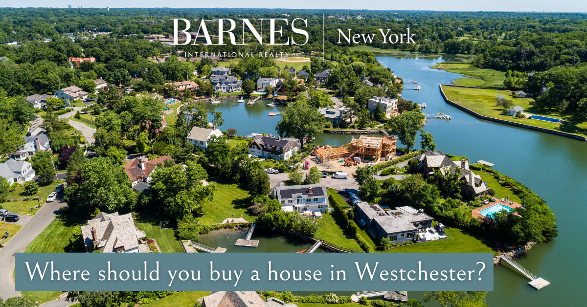 ¿Dónde debería comprar una casa en Westchester?