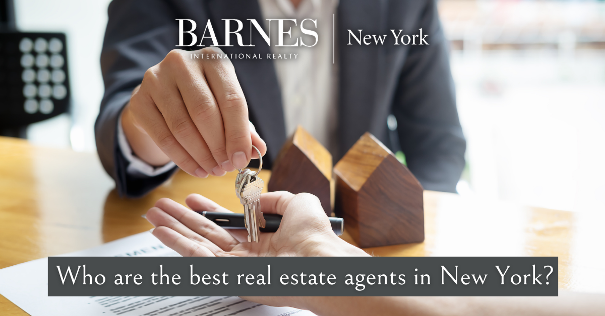 Who are the best real estate agents in New York?  