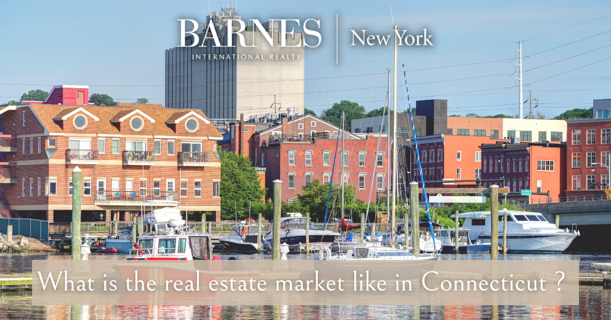 What is the real estate market like in Connecticut ?