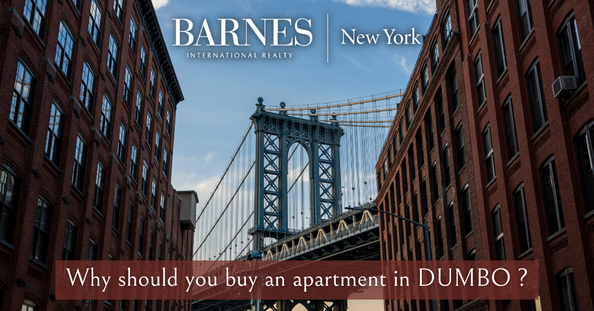 ¿Por qué deberías comprar un apartamento en DUMBO?