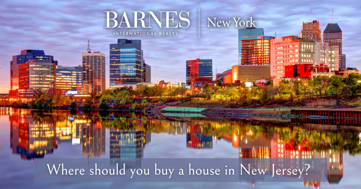 Onde você deve comprar uma casa em Nova Jersey? 