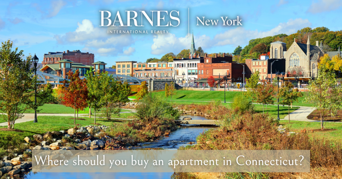 ¿Dónde debería comprar un apartamento en Connecticut?