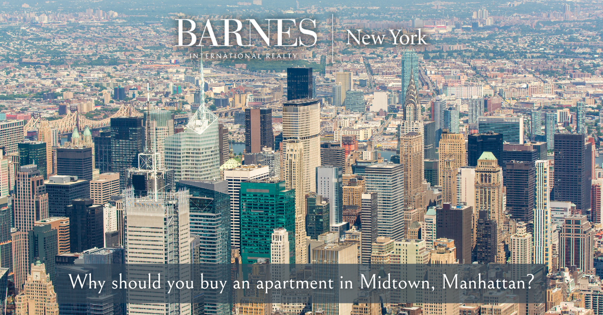 ¿Por qué deberías comprar un apartamento en Midtown Manhattan?