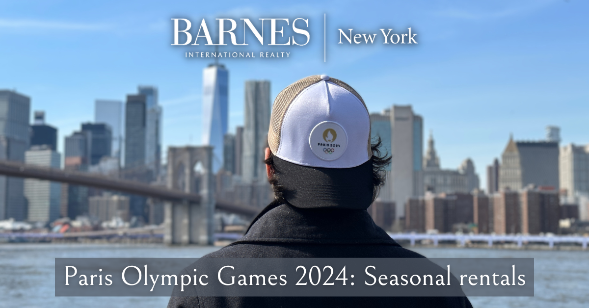 Paris 2024: BARNES assists you with seasonal rentals during the Olympic Games