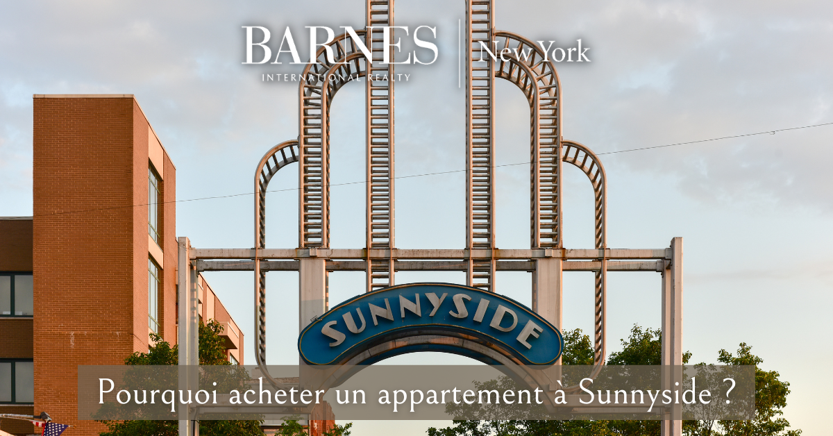 Pourquoi devriez-vous acheter un appartement à Sunnyside