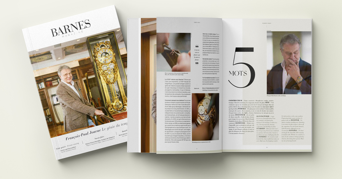 BARNES Magazine n°35 vient de paraître